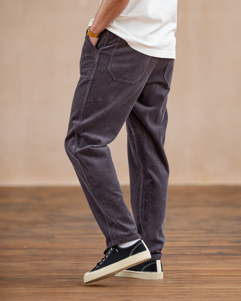Cord Service Fatigue Pants - Slate Grey