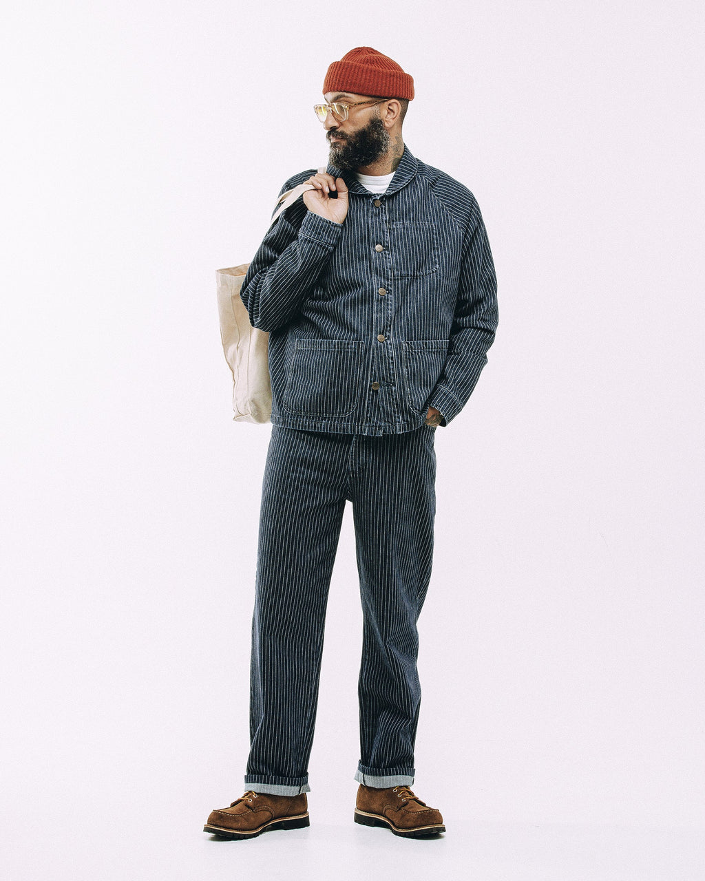 Barstow Denim Jean - Hickory Stripe