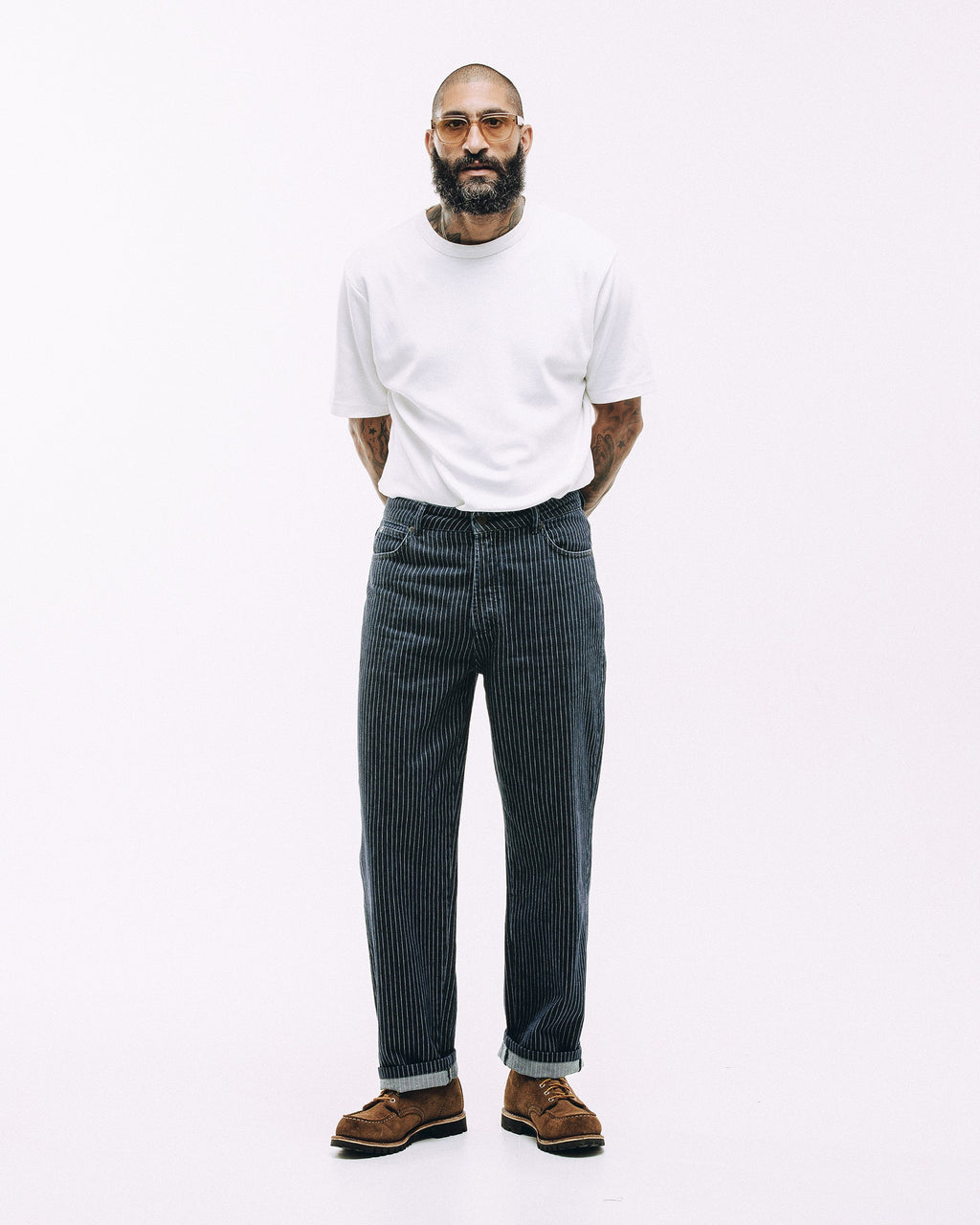 Barstow Denim Jean - Hickory Stripe