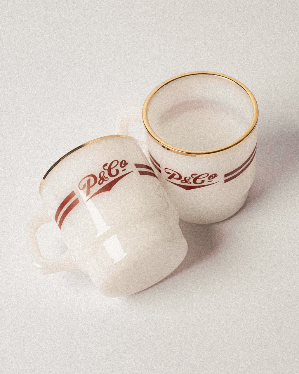 P&Co Racing Stackable Mug - Jade White