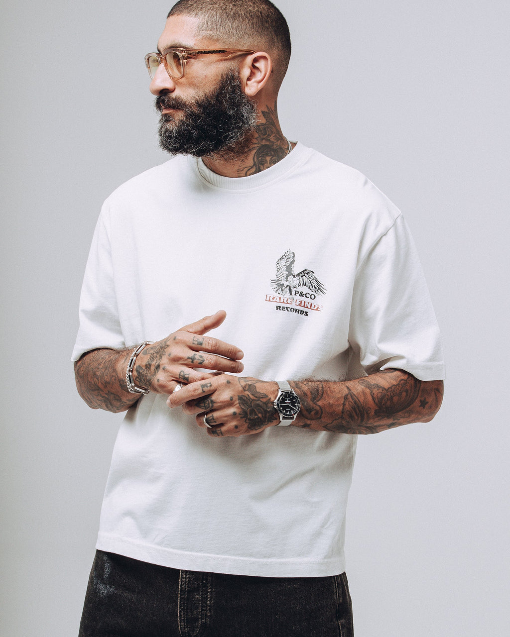 Rare Finds Boxy T- Shirt - Off White