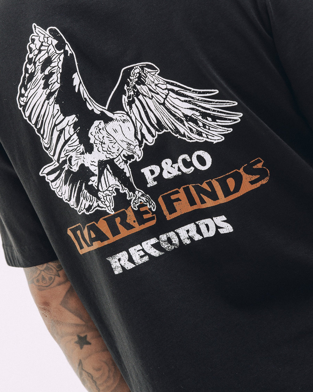 Rare Finds Boxy T-Shirt - Washed Black