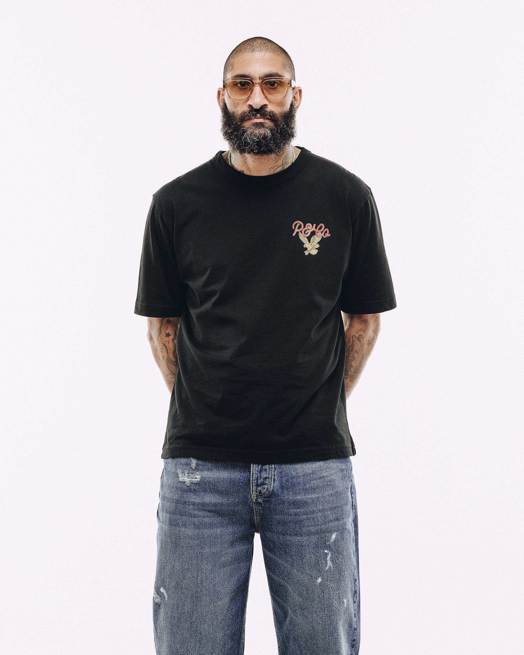 Death Valley Auto Shop T-Shirt - Washed Black