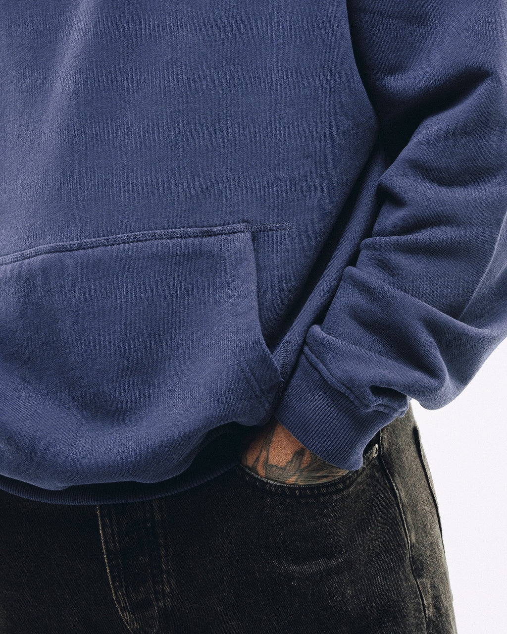 Varsity Heavyweight Hoodie - Navy