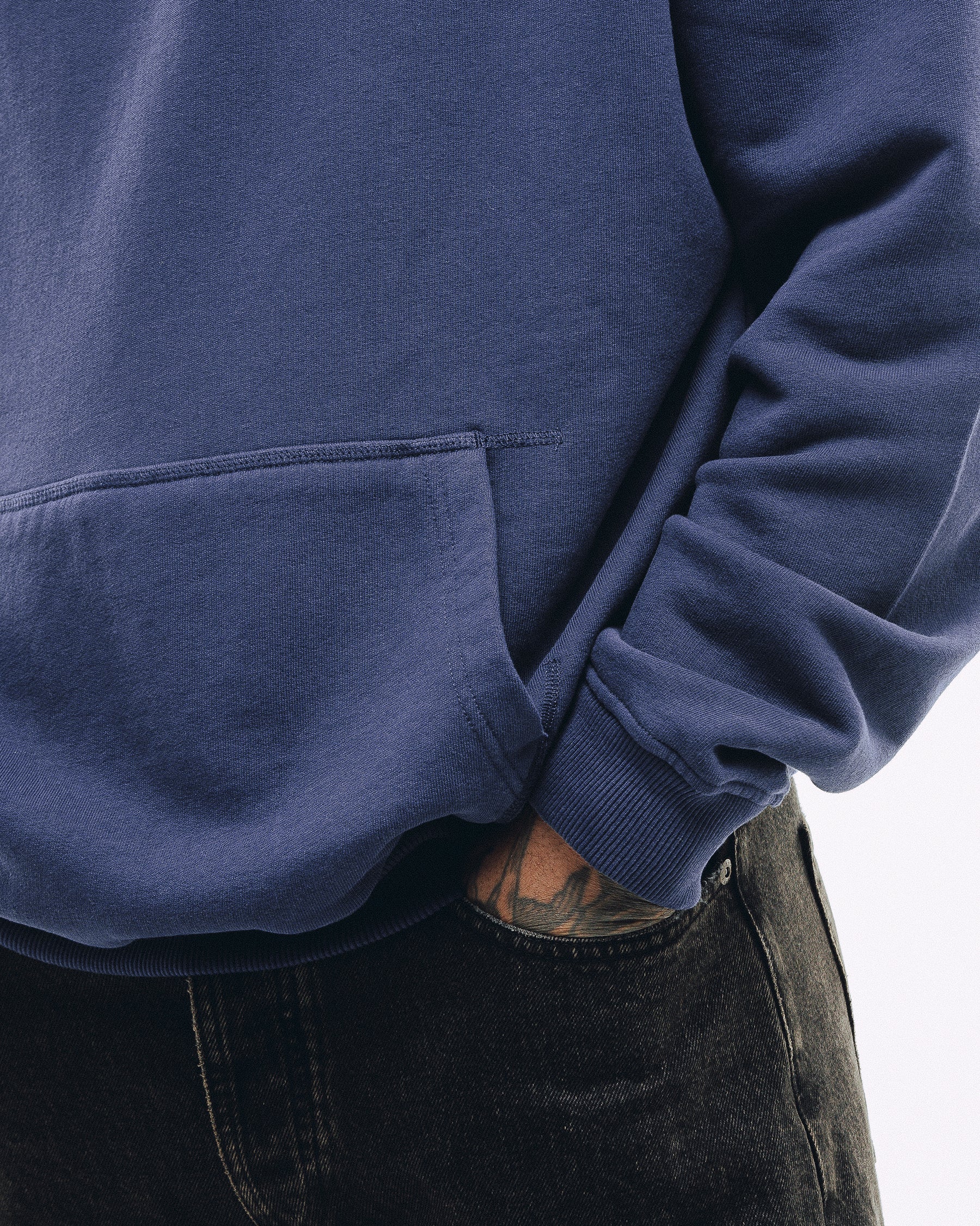 Varsity Heavyweight Hoodie - Navy