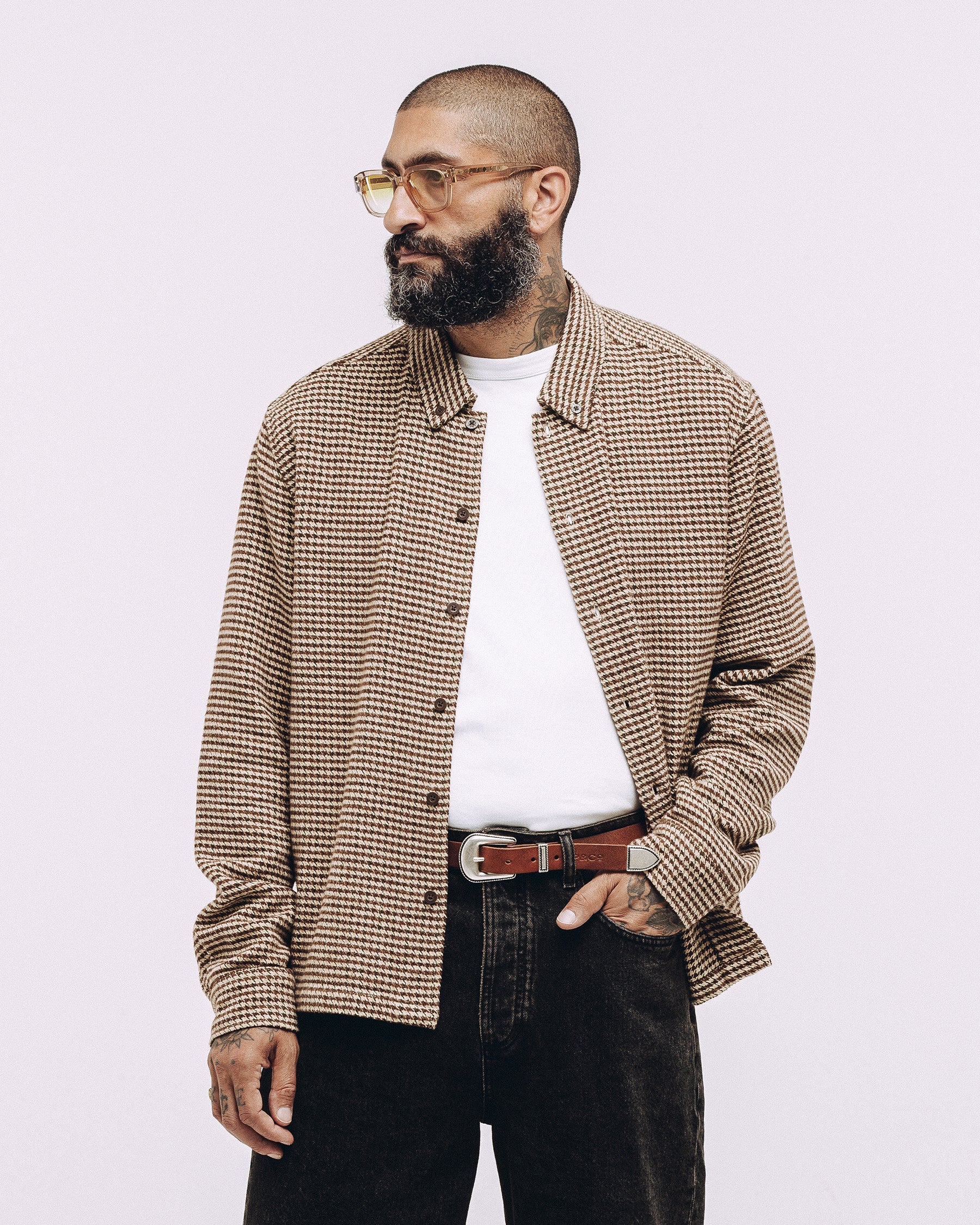 Hawthorne Shirt - Puppytooth