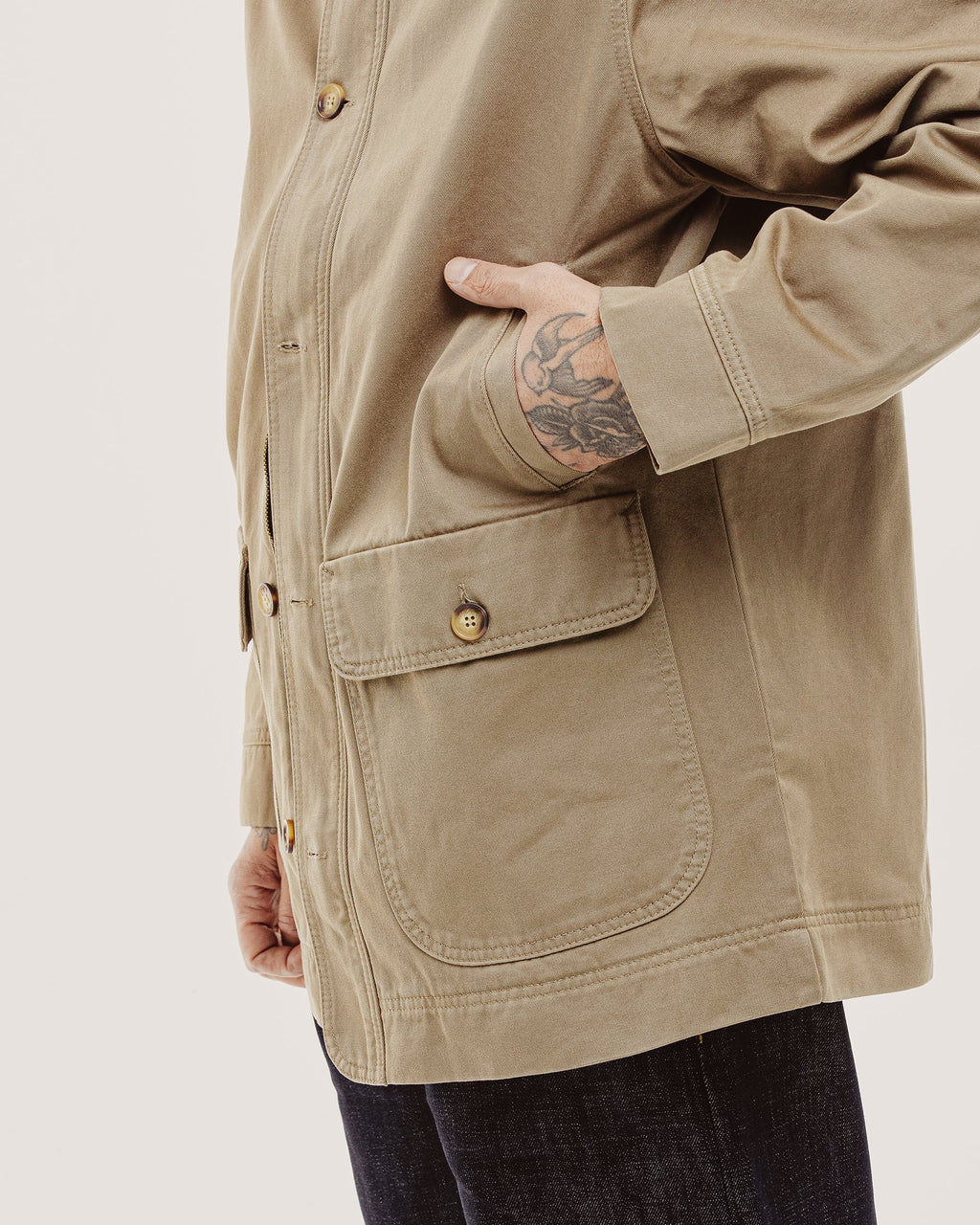 Porter Overcoat - Olive Drab