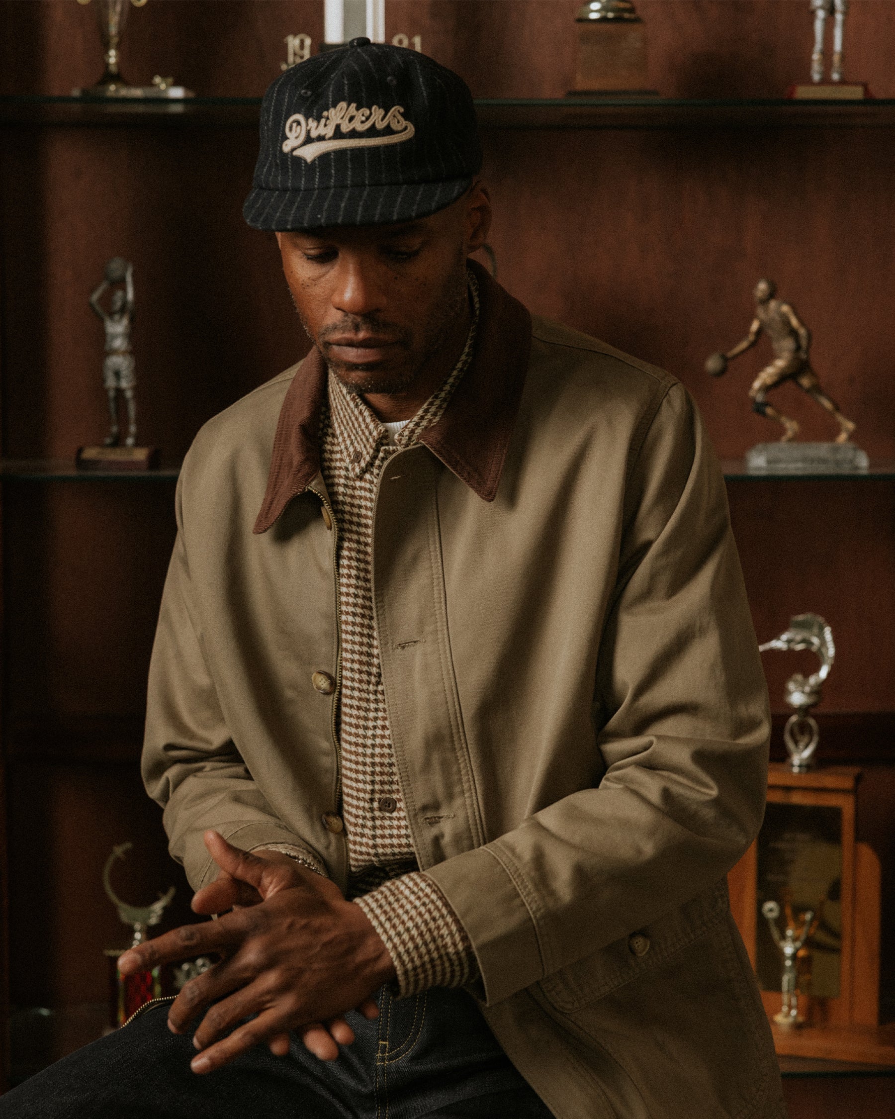 Porter Overcoat - Olive Drab