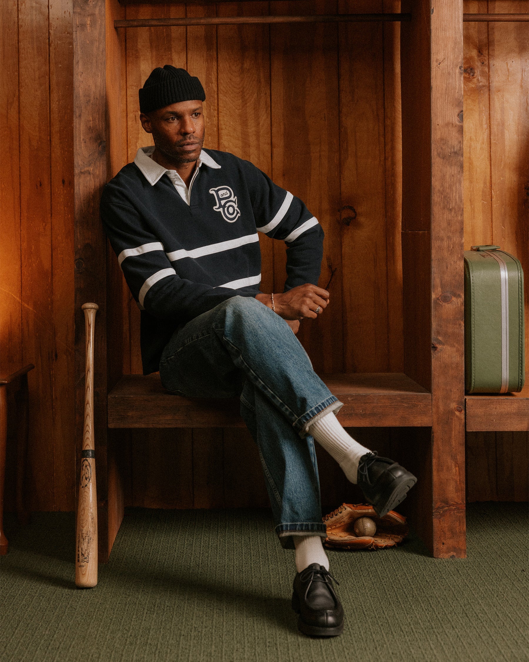 P&Co Classic Rugby Shirt - Navy