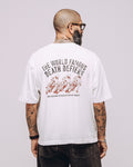 Death Defiers Boxy T-Shirt - Off White
