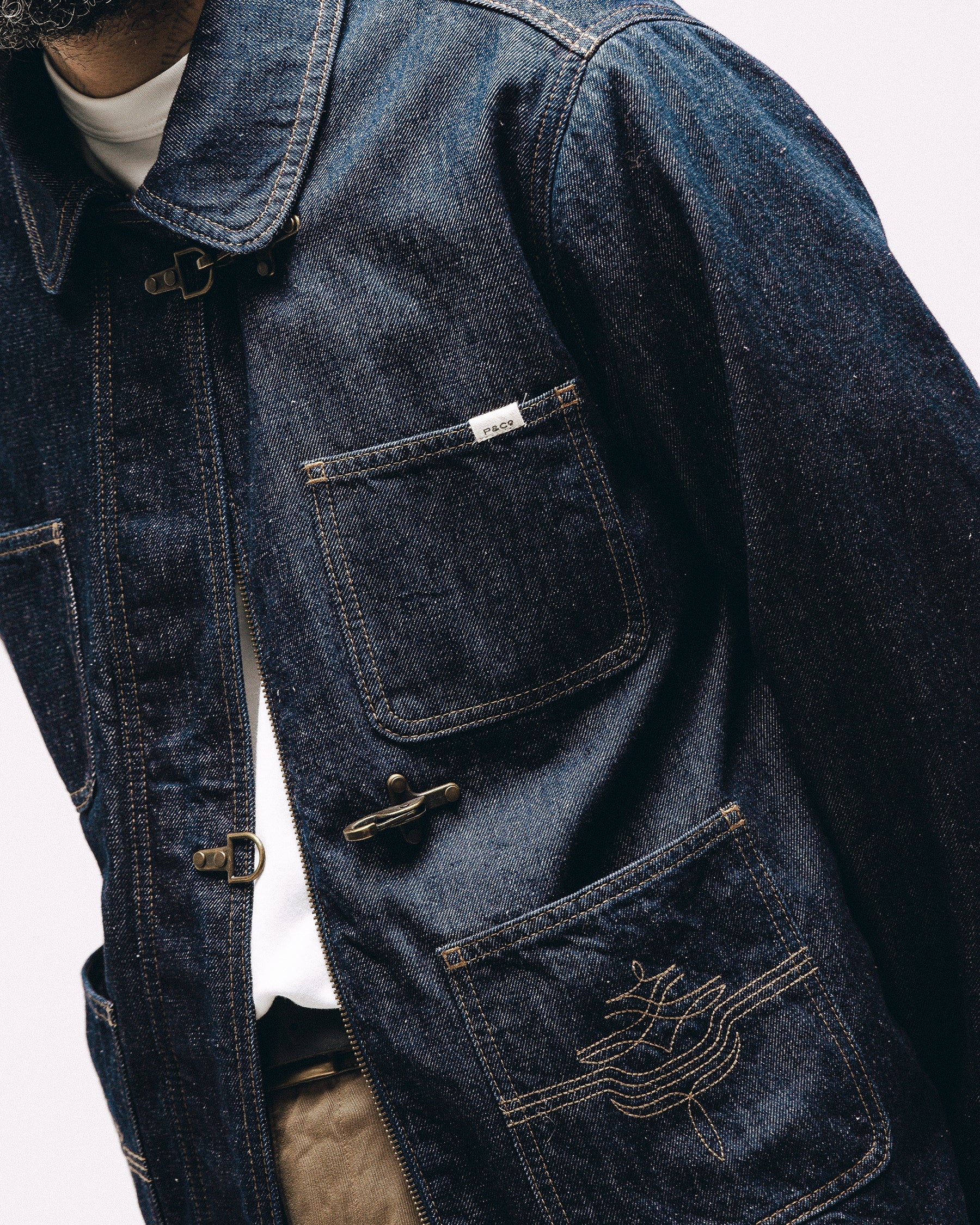 Foundry Denim Jacket - Raw Indigo