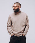 Crafted Ribbed Longsleeve - Tan