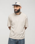 Essential Boxy T-Shirt - Fog White