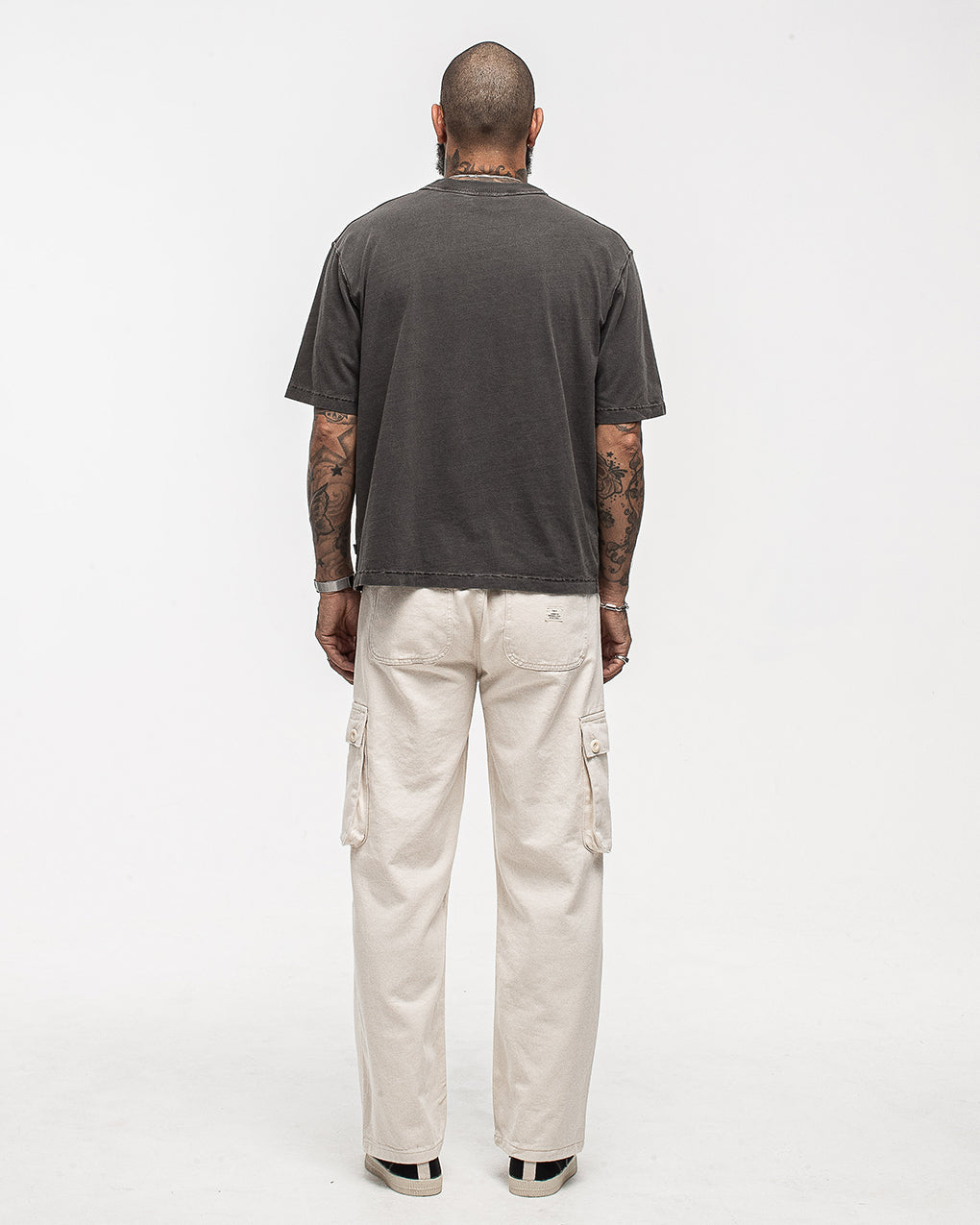 Essential Boxy T-Shirt - Faded Black