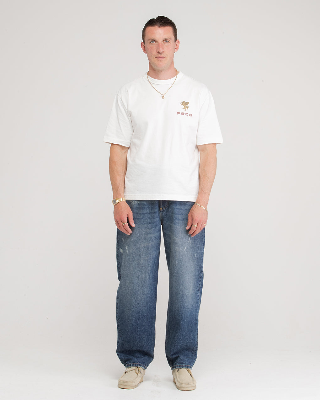 Paradise Trophy Boxy T-Shirt - Off White