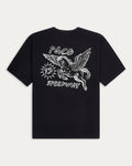 Pegasus Speedway Boxy T-Shirt - Washed Black