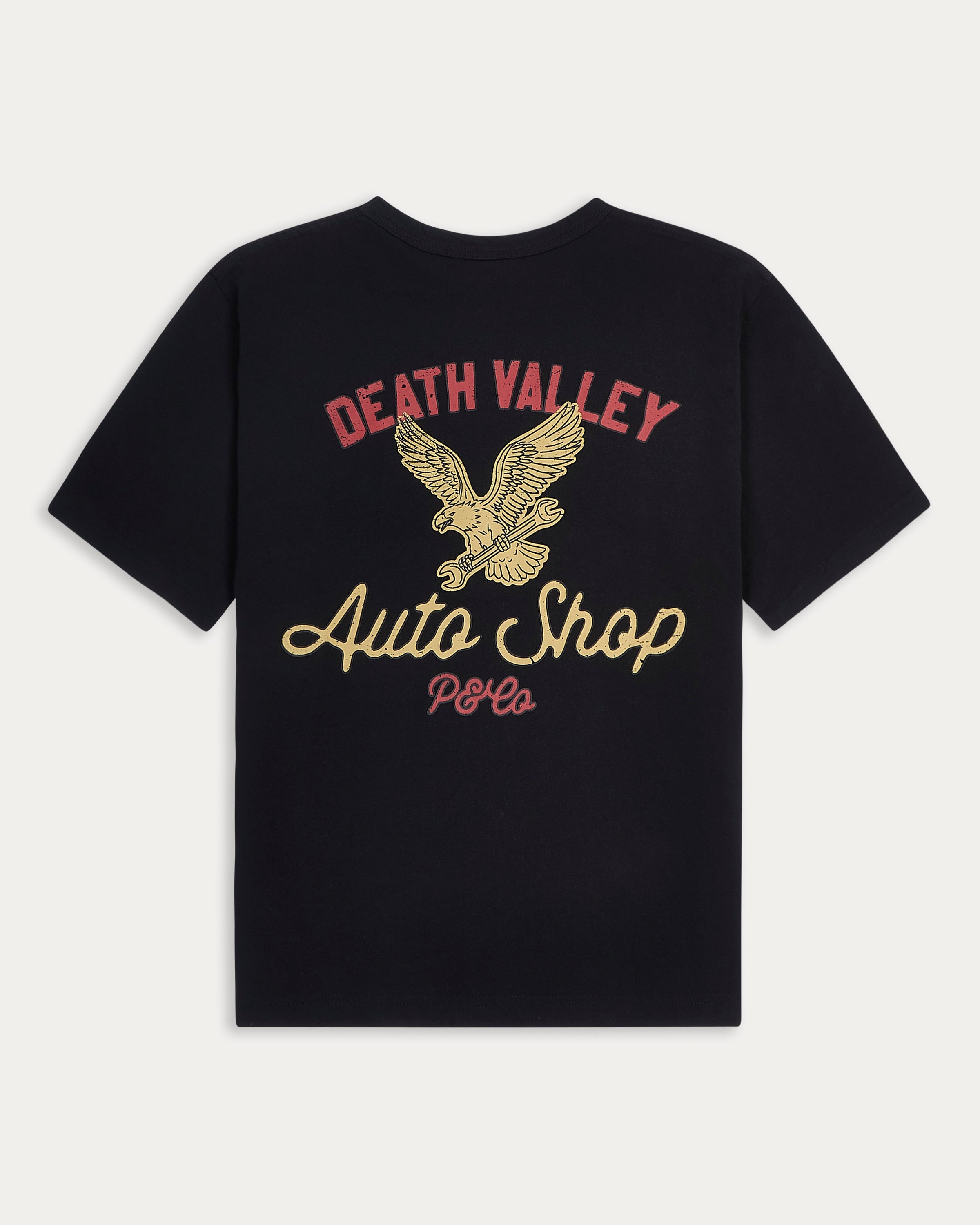 Death Valley Auto Shop T-Shirt - Washed Black