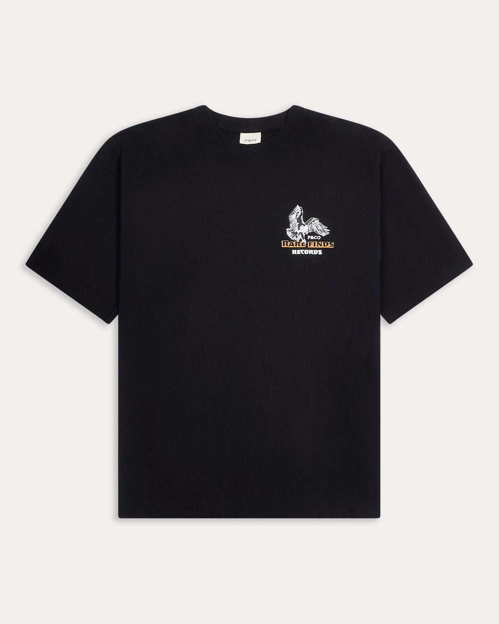 Rare Finds Boxy T-Shirt - Washed Black