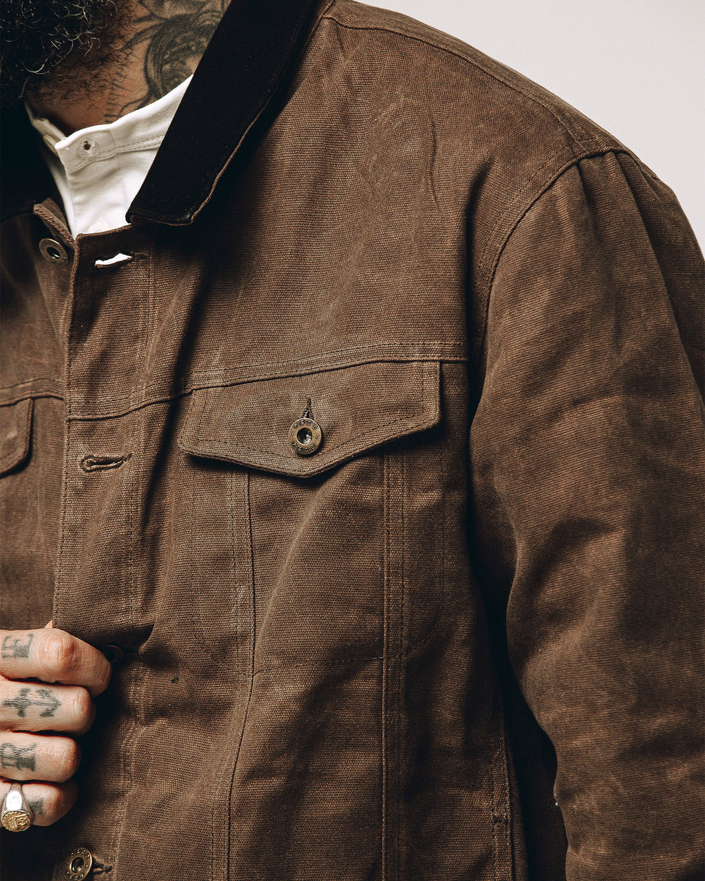 Wayfare Waxed Canvas Jacket - Caribou