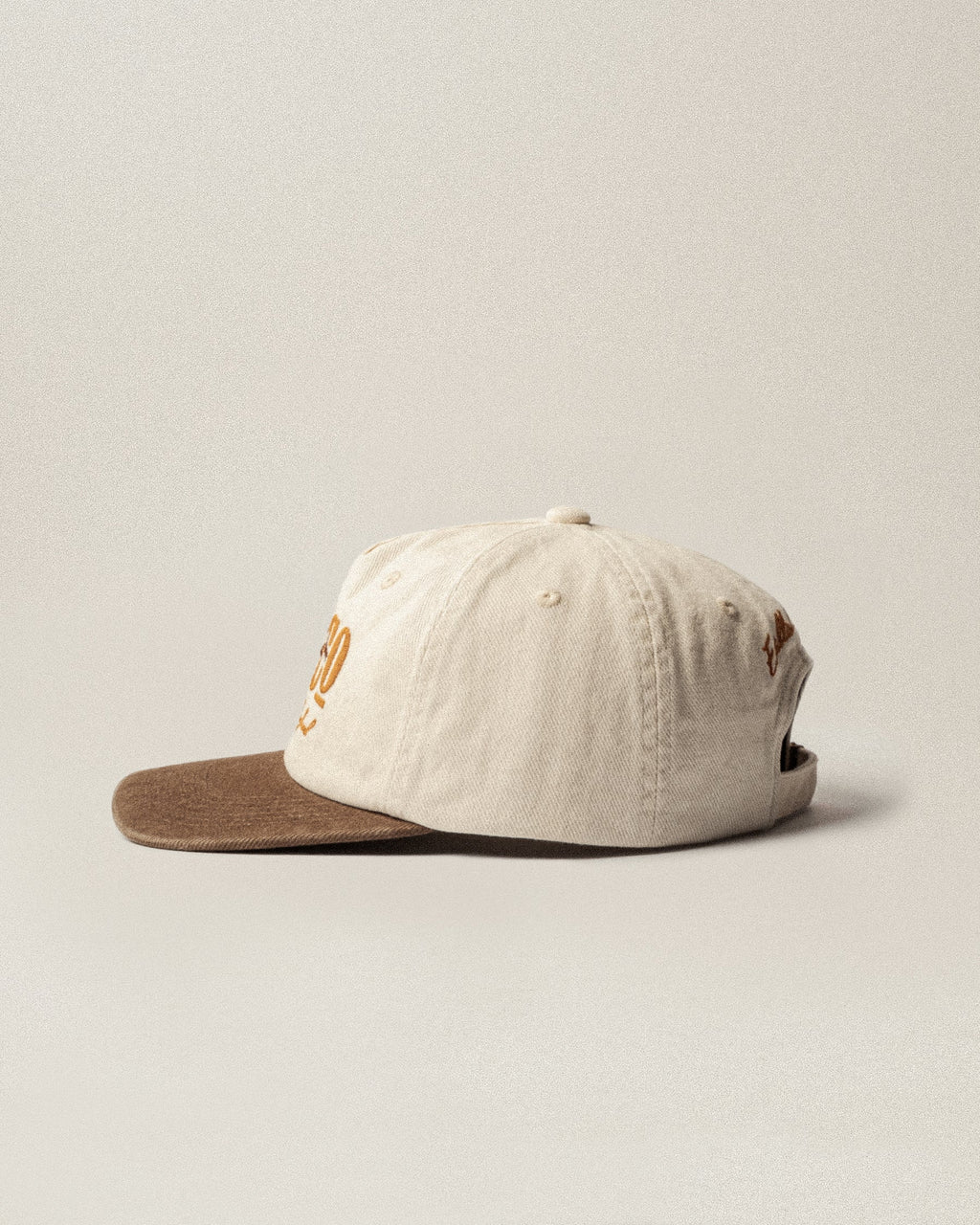 Hold Fast 5 Panel Cap - Ecru