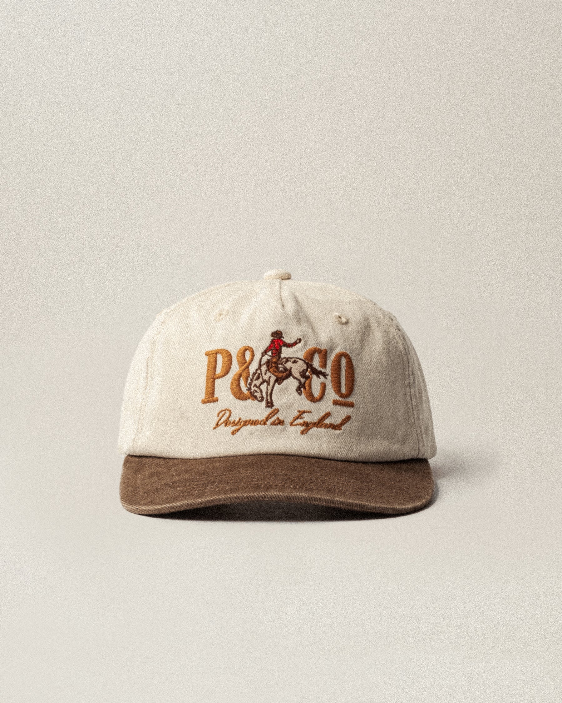Hold Fast 5 Panel Cap - Ecru