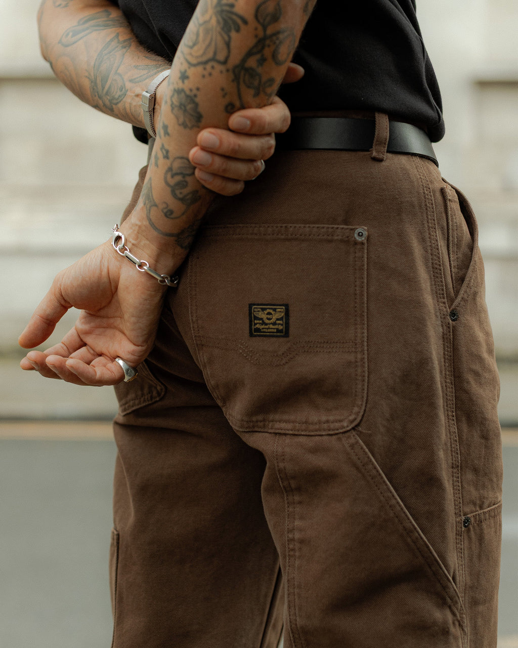 Albion Straight Fit Carpenter Pant - Caribou