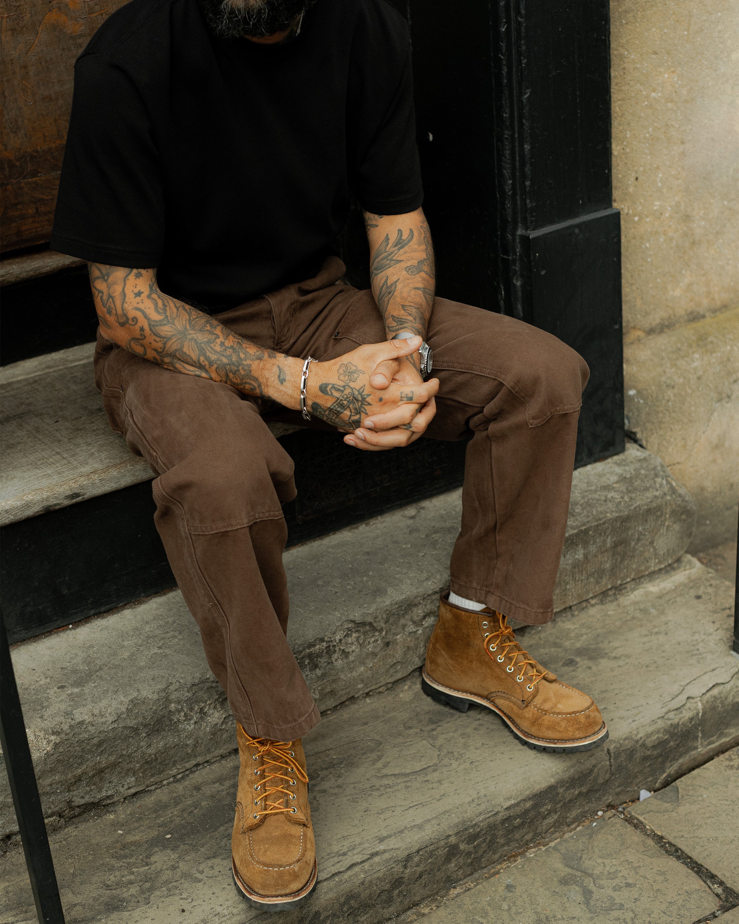 Albion Straight Fit Carpenter Pant - Caribou