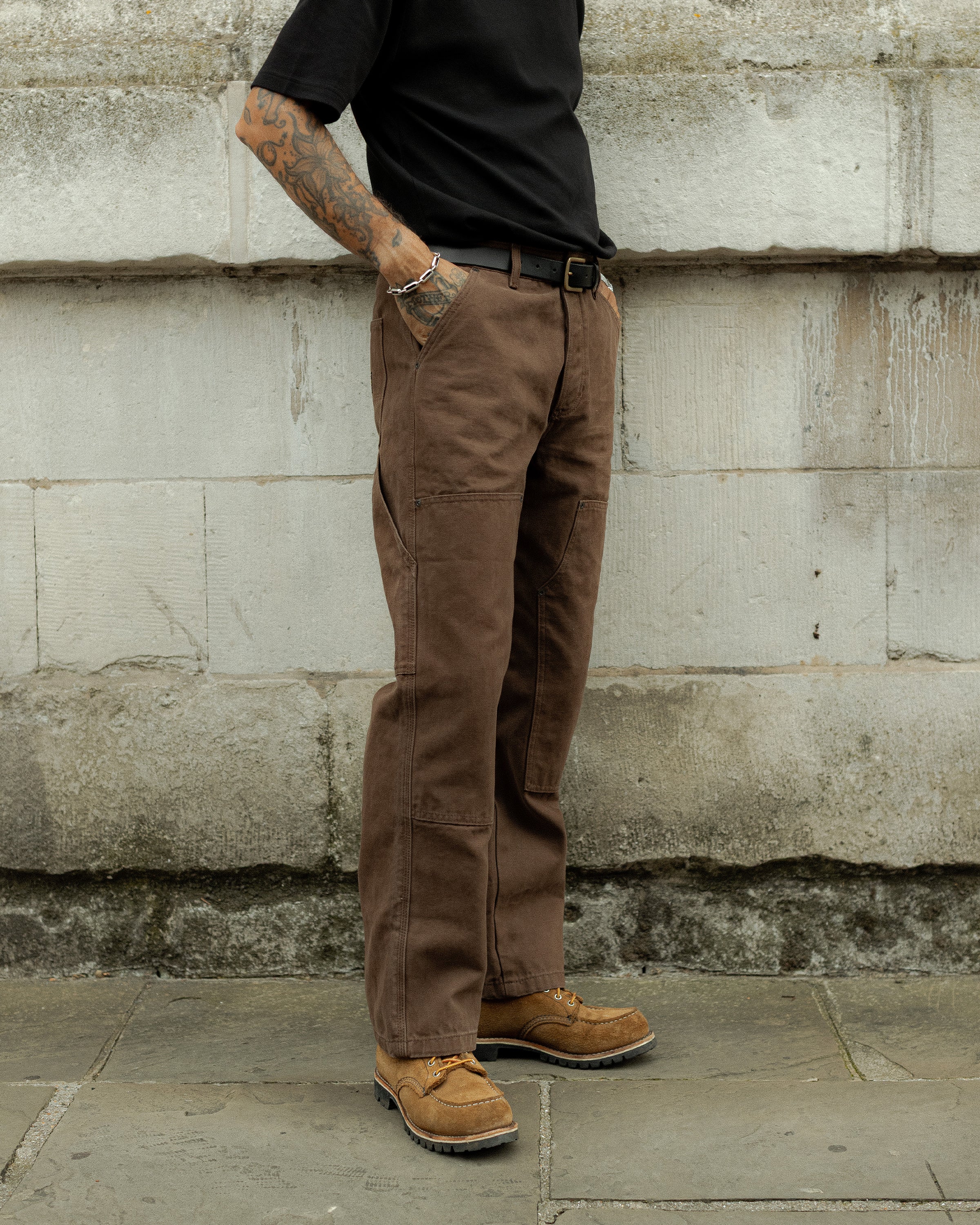 Albion Straight Fit Carpenter Pant - Caribou