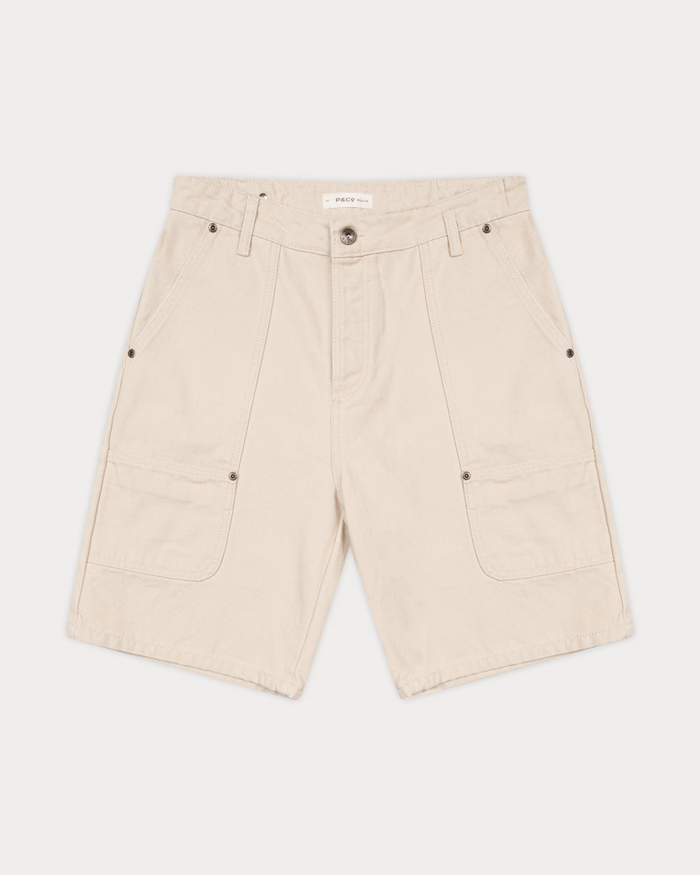 Albion Carpenter Shorts - Bone