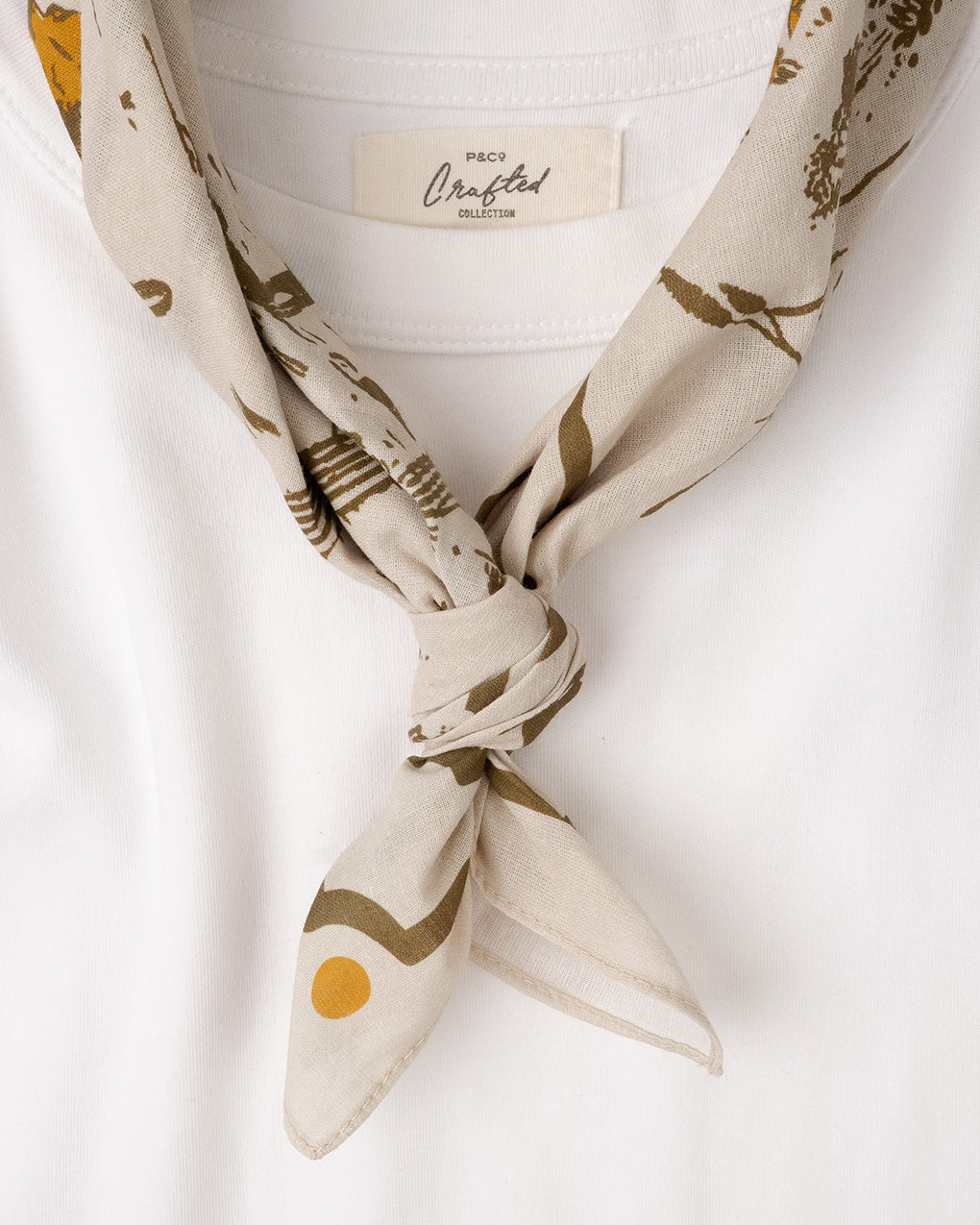 Lost Under The Sun Bandana - Bone