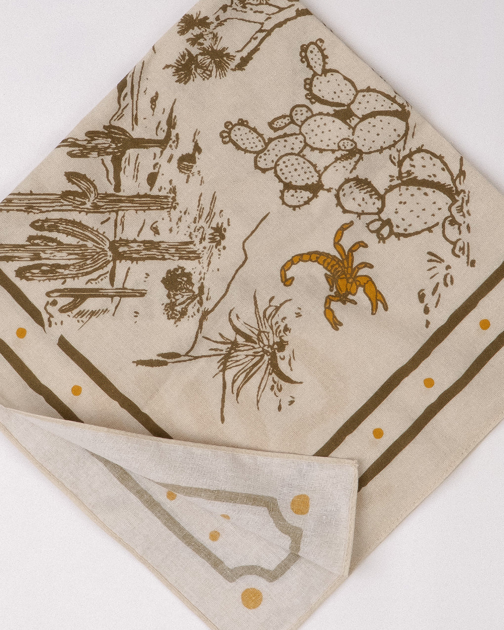 Lost Under The Sun Bandana - Bone