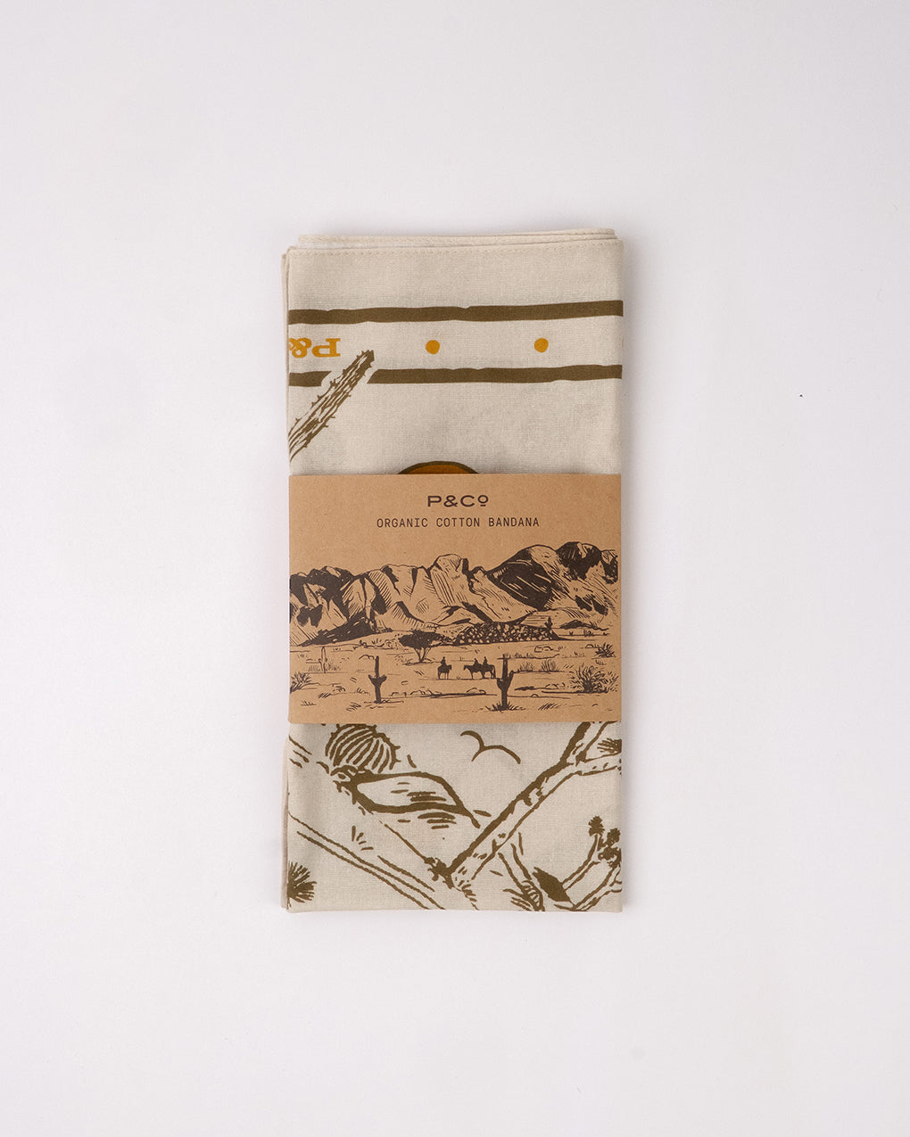 Lost Under The Sun Bandana - Bone