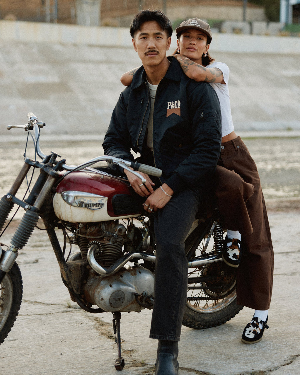 Bronco Bomber Jacket - Black