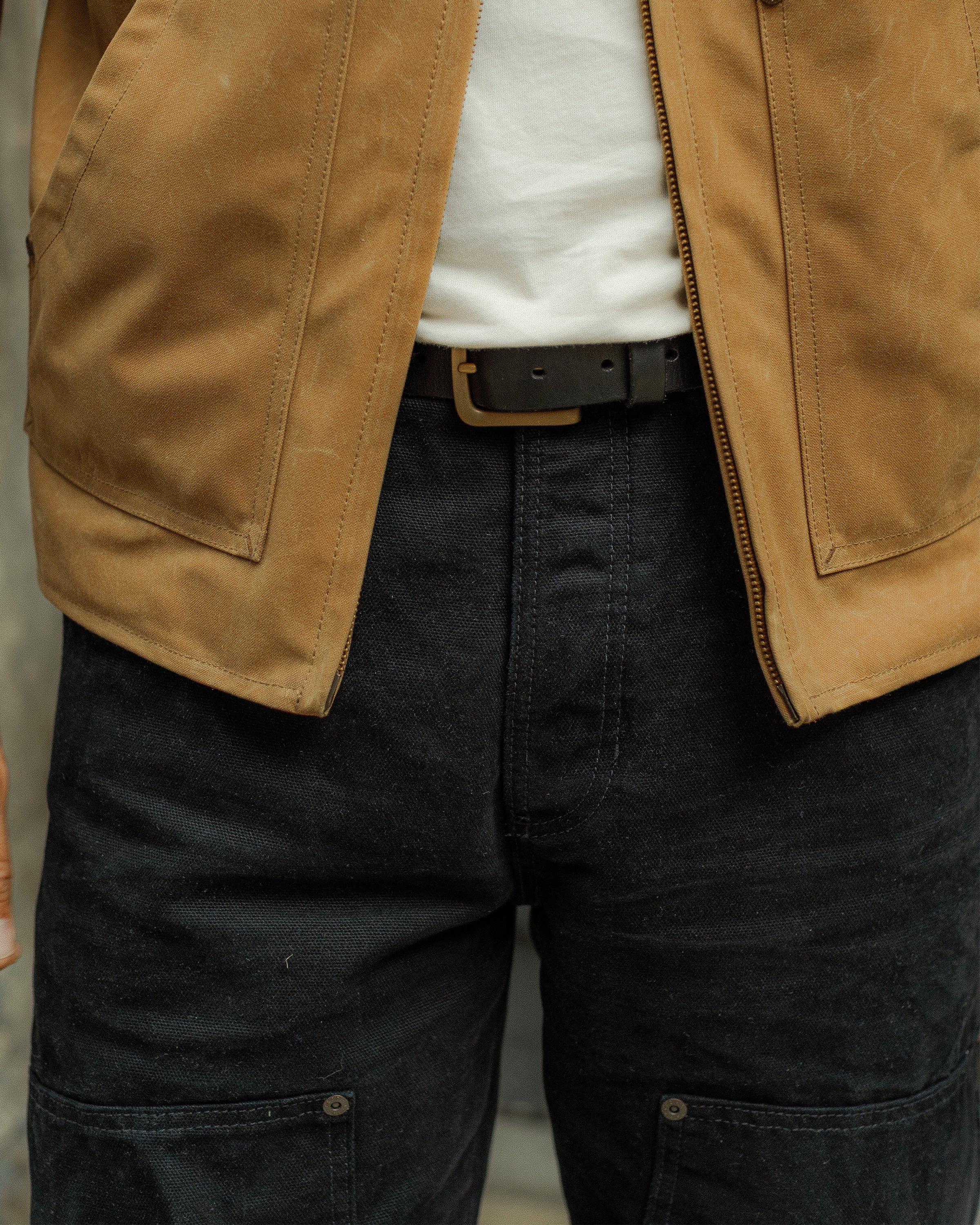 Albion Straight Fit Carpenter Pant - Black