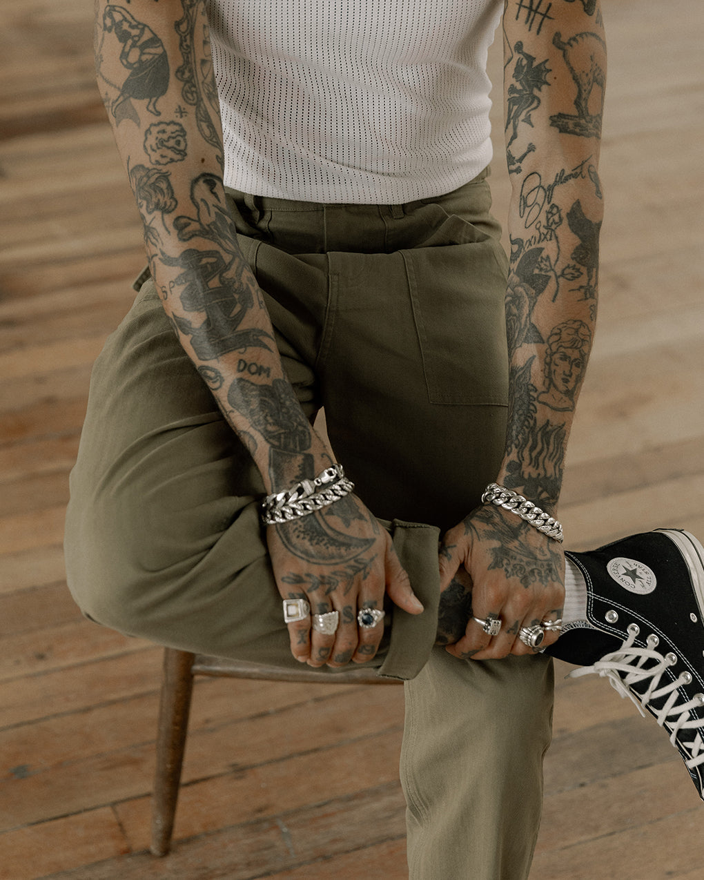 Service Fatigue Pants - Olive