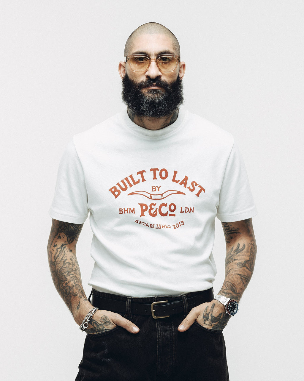 Built To Last 50's T-Shirt - Off White