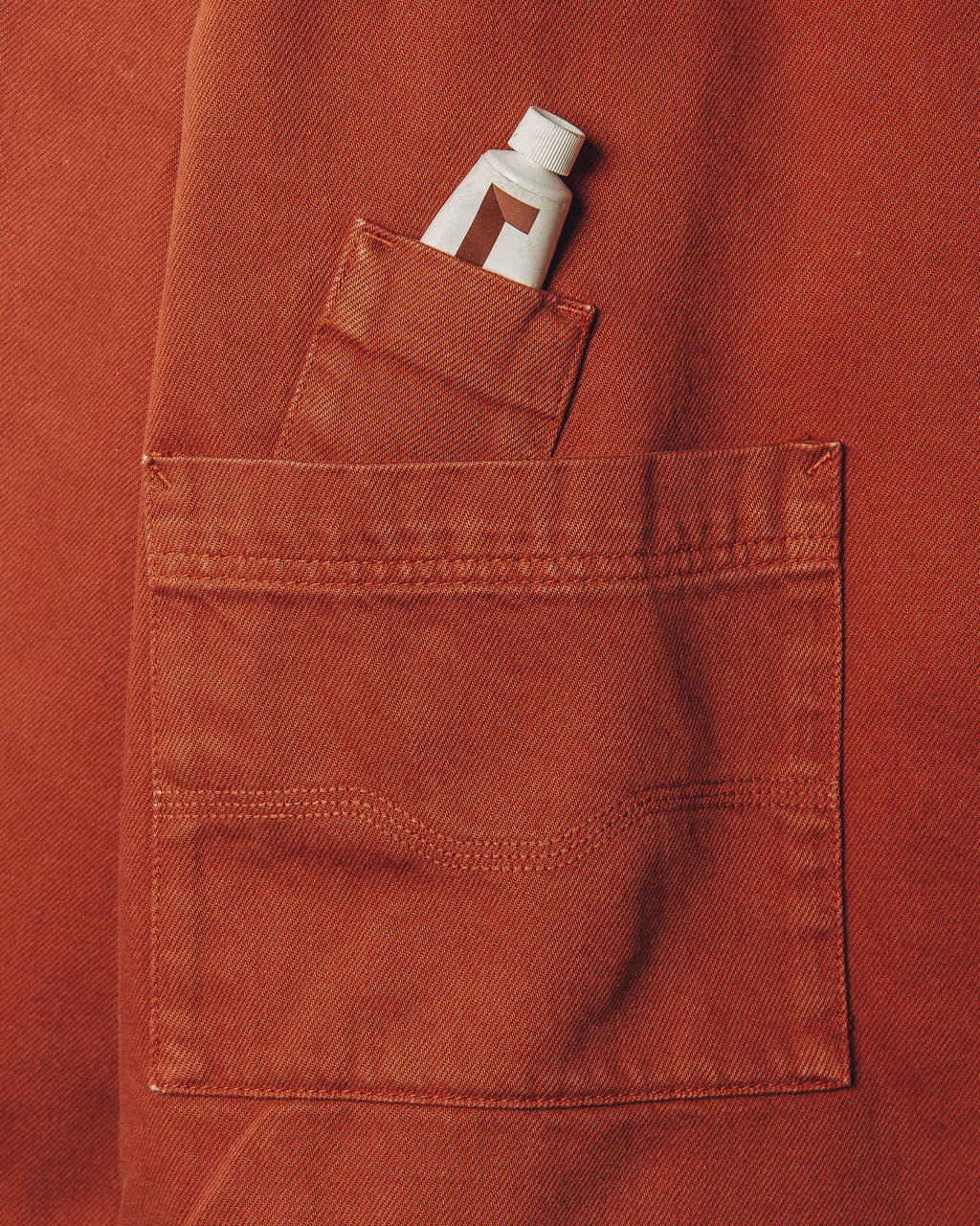 Founders Artist Smock - Brick Red