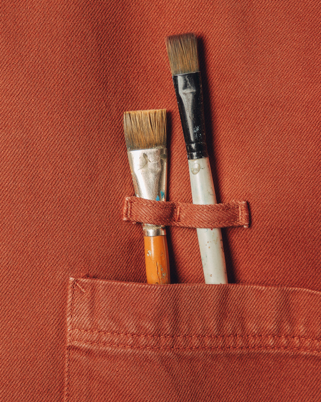 Founders Artist Smock - Brick Red