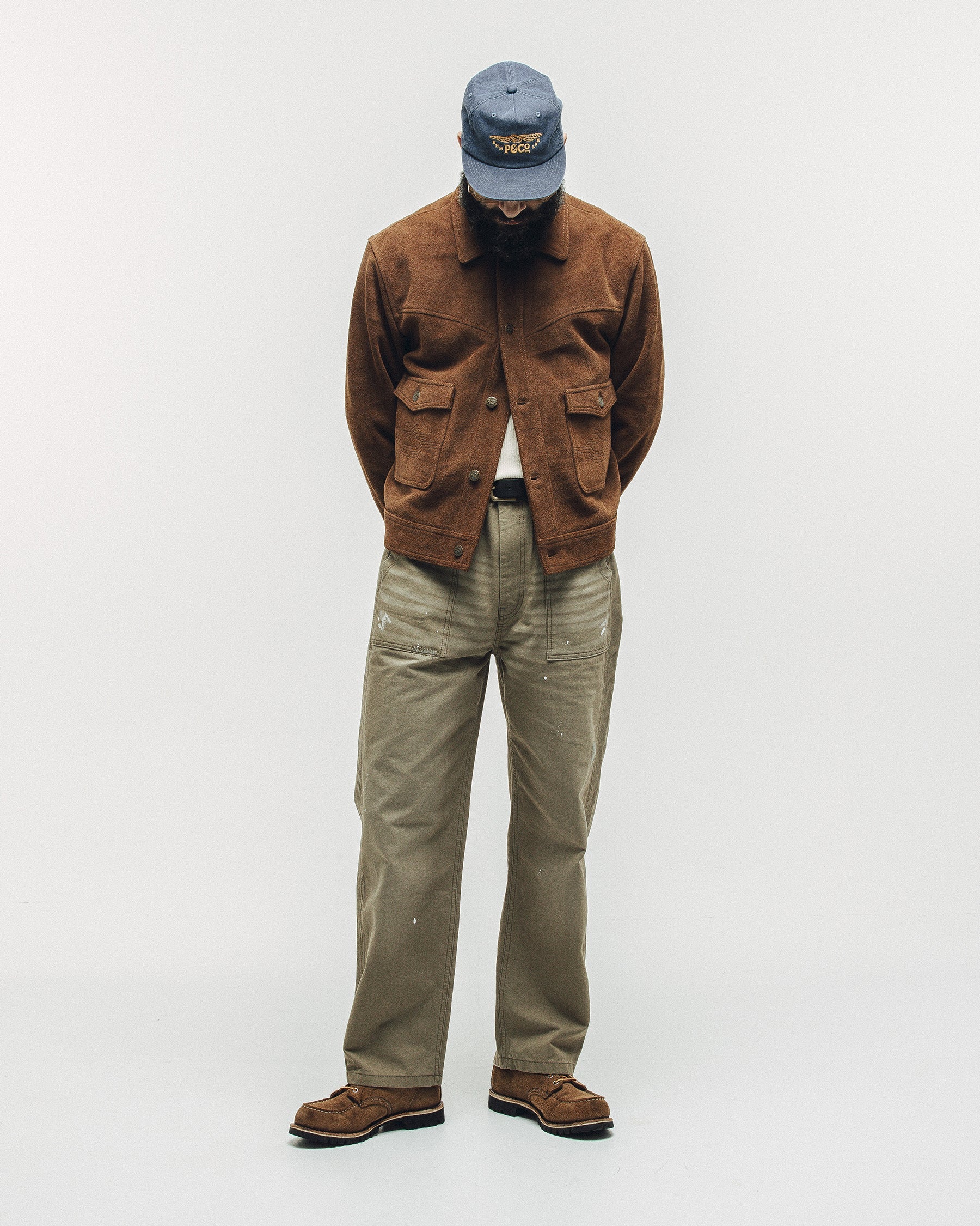 Sierra Suede Jacket - Dark Tan