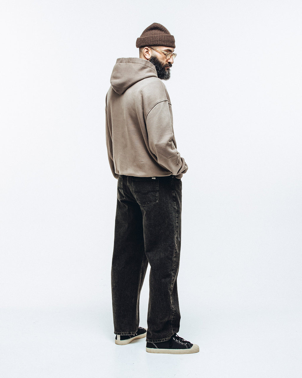 Heavyweight Essential Hoodie - Taupe