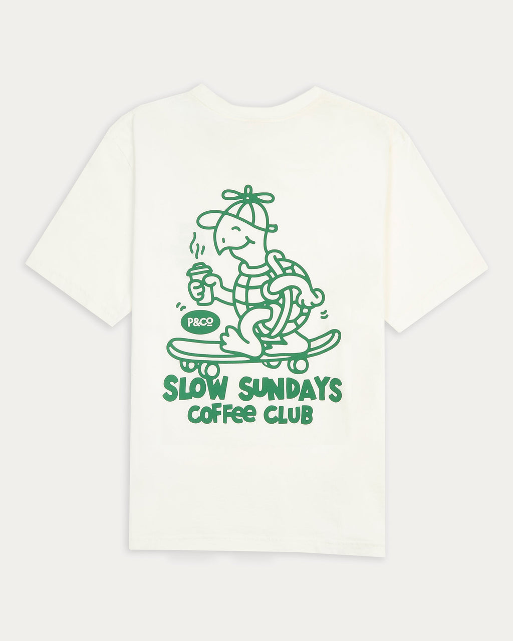 Slow Sundays T-Shirt - Off White