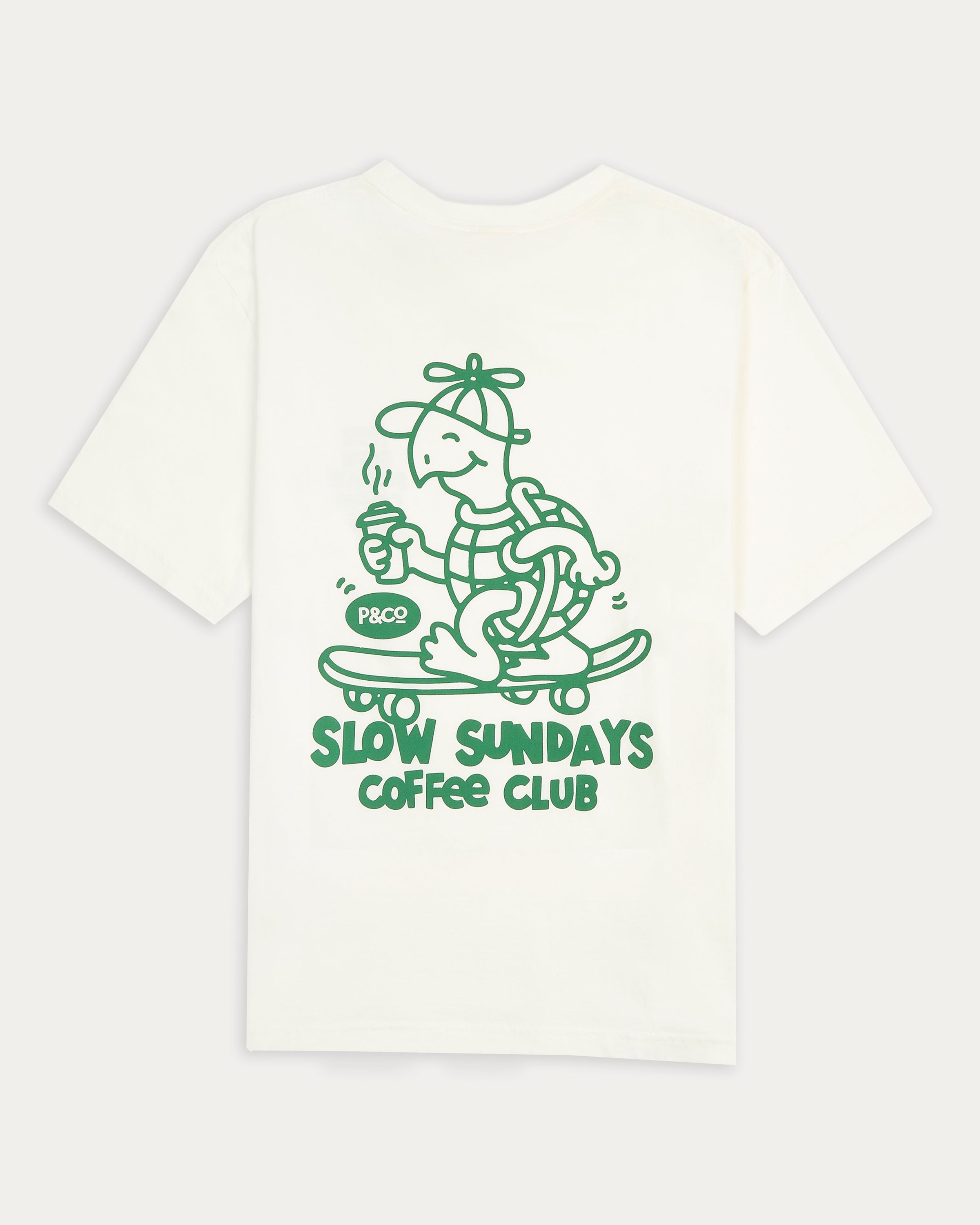 Slow Sundays T-Shirt - Off White