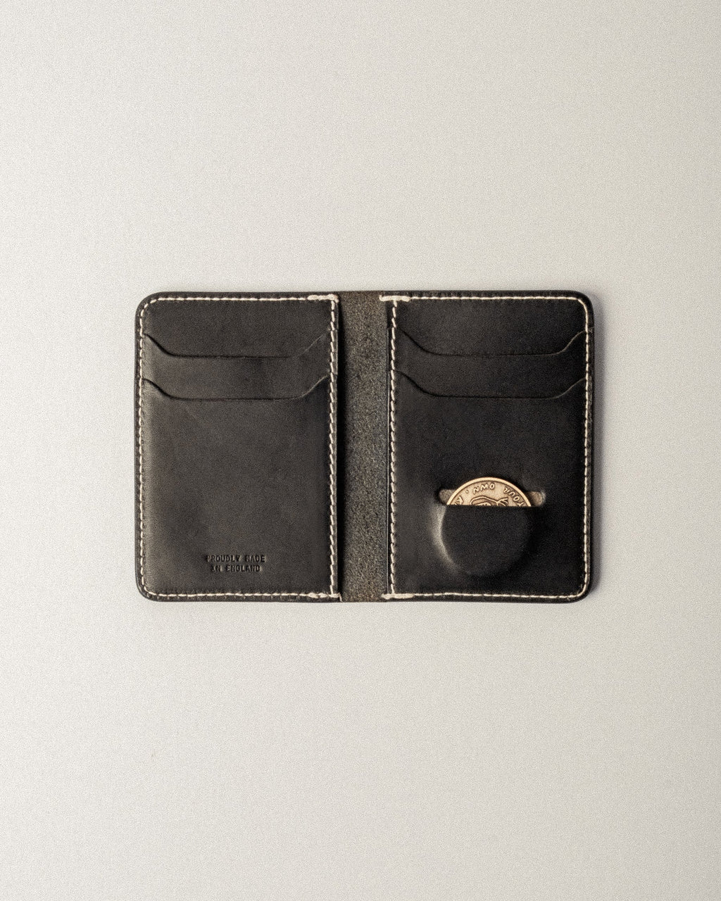 Good At Bad Decisions Leather Wallet - Black