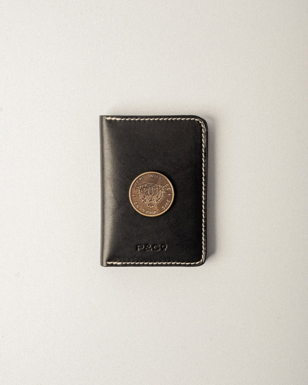 Good At Bad Decisions Leather Wallet - Black